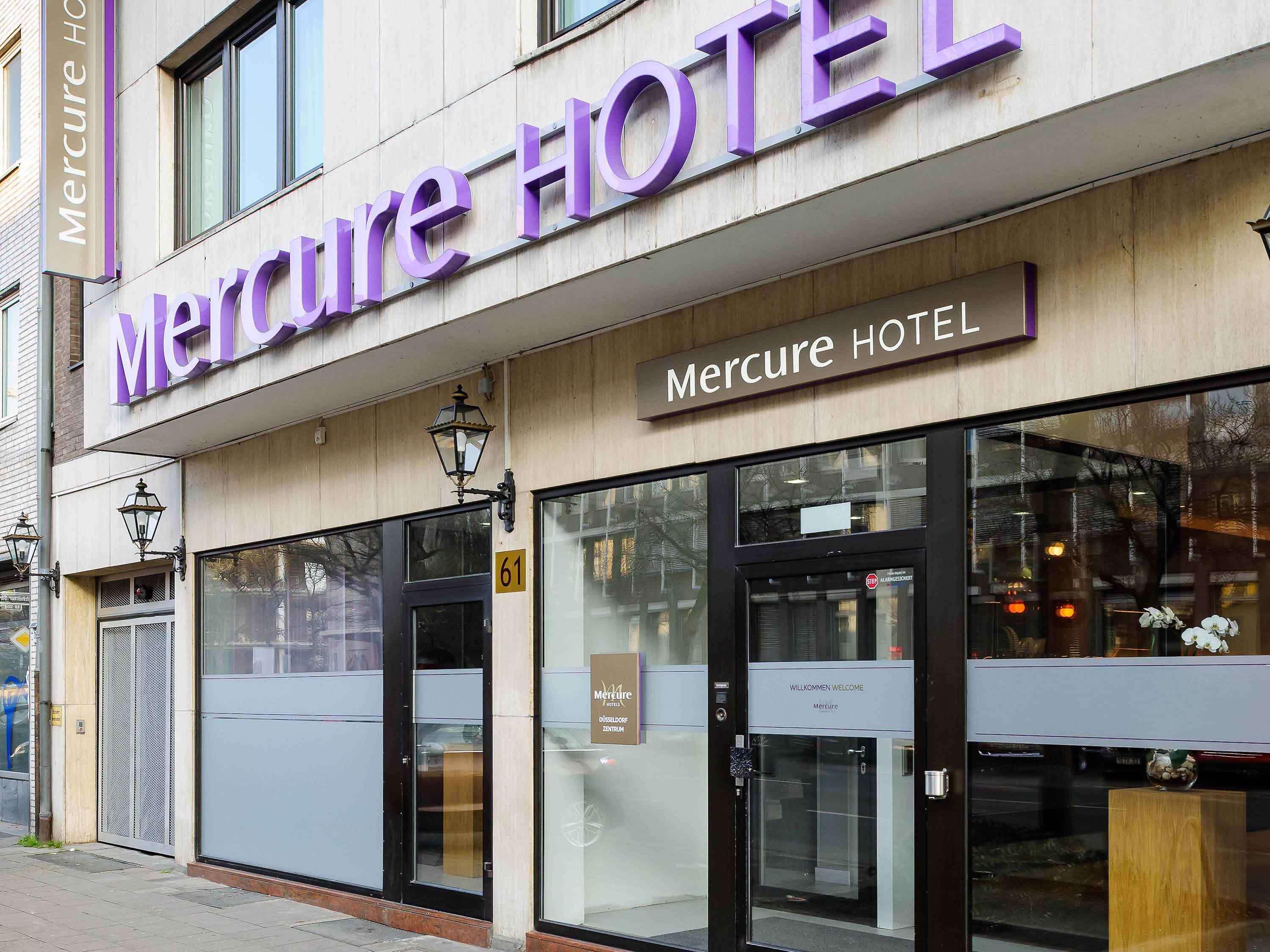Mercure Hotel Düsseldorf Zentrum Exterior foto